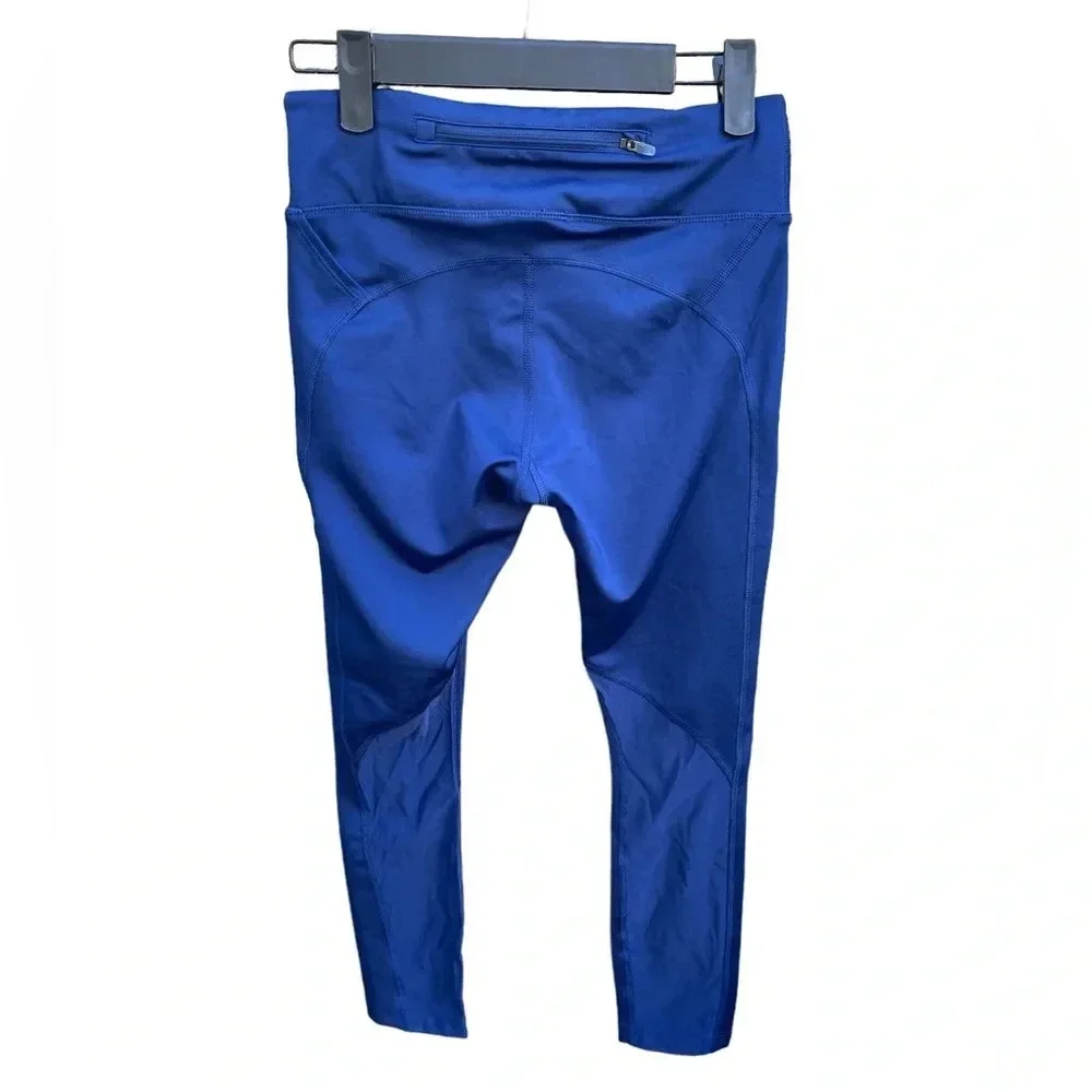 NIKE COBALT BLUE RUNNING LEGGINGS - Picture 3 of 5